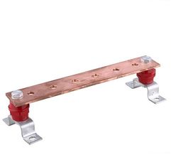 China Electrical System Copper Ground Busbar,  copper busbar, electric busbar system proveedor