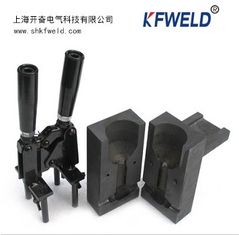 China Exothermic Welding Mould Cable to Cable Connection, Graphite Mold,Thermal Welding Mold, use with mold clamp proveedor