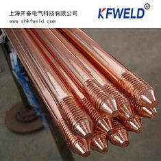 China Copper Clad Steel Grounding Rod, diameter 14.2mm, 5/8&quot;. length 1500mm, with UL list proveedor