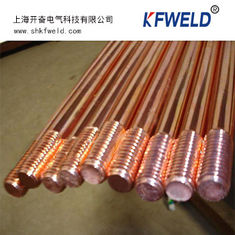 China Copper Clad Steel Earth Rod,diameter 16mm, Length 1500mm, UL list proveedor
