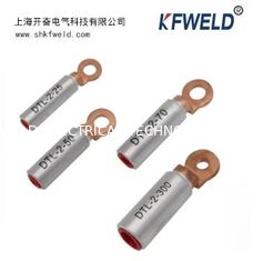 CHINA DTL-2 Bimetallic Copper Aluminum Cable Lug, aluminium copper tubular terminals bimetallic cable lug for wire connection proveedor