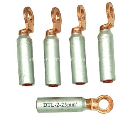 DTL-2 Bimetallic Copper Aluminum Cable Lug (Cable de cable de cobre y aluminio) proveedor
