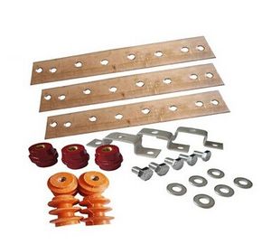 Copper Busbar for Lightning Protection,  copper busbar, electric busbar system proveedor