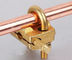 Type GUV Rod to Cable Clamp, Copper material, Good electric conduction proveedor