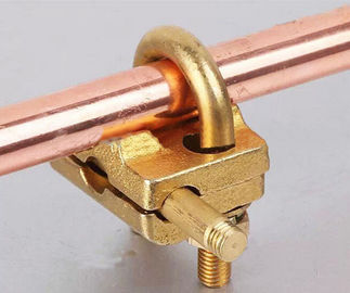 Type “U” Bolt Rod to Tape Clamp, Copper material, Good electric conduction proveedor