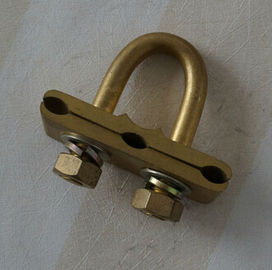 Type “U” Bolt Rod to Tape Clamp, Copper material, Good electric conduction proveedor