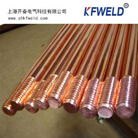 Manufactured Copper Ground Rod, diameter 17.2mm, 3/4&quot;, 2.4m length proveedor