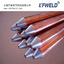 Manufactured Copper Ground Rod, diameter 17.2mm, 3/4&quot;, 2.4m length proveedor